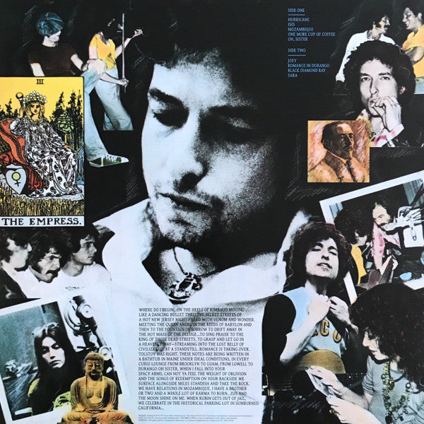 Bob Dylan - Desire (Vinyl, LP, Album, Reissue, Stereo) Very Good Plus (VG+) / Very Good (VG)