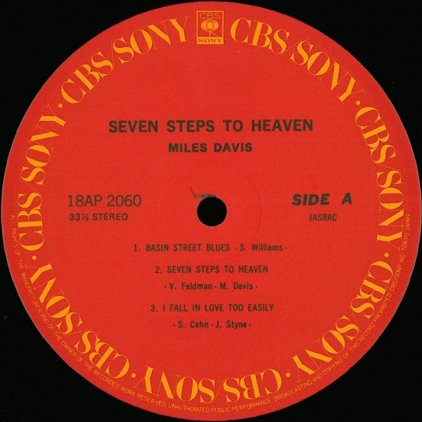 Miles Davis - Seven Steps To Heaven (Vinyl, LP, Album, Reissue)