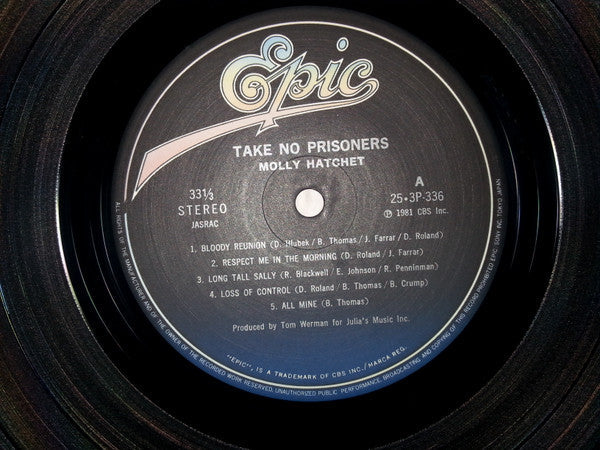 Molly Hatchet - Take No Prisoners (Vinyl, LP, Album) Very Good Plus (VG+) / Very Good Plus (VG+)