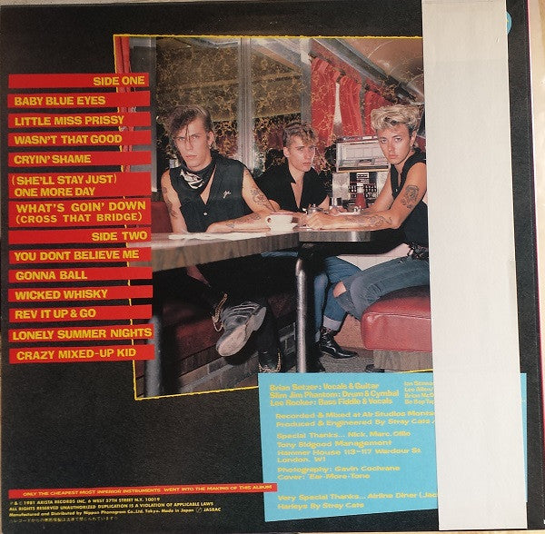 Stray Cats - Gonna Ball (Vinyl, LP, Album)