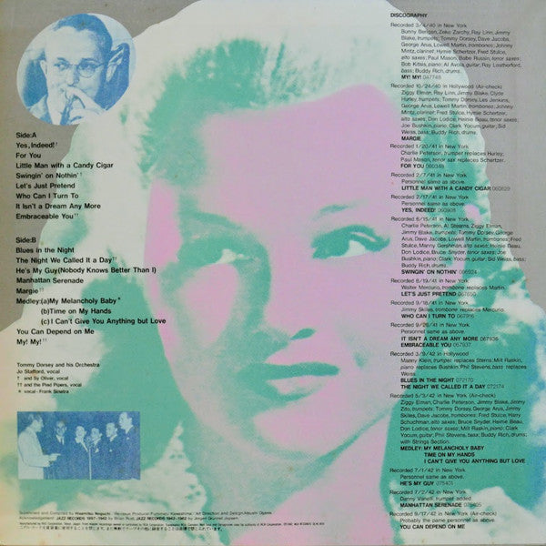 Tommy Dorsey And His Orchestra - Yes, Indeed! (Vinyl, LP, Compilation) Near Mint (NM or M-) / Very Good Plus (VG+)