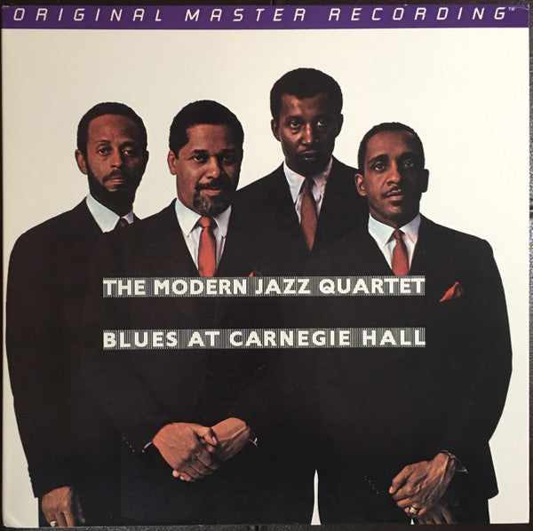 The Modern Jazz Quartet - Blues At Carnegie Hall (Vinyl, LP, Limited Edition, Numbered, Reissue, Remastered, Special Edition) Very Good (VG) / Very Good Plus (VG+)