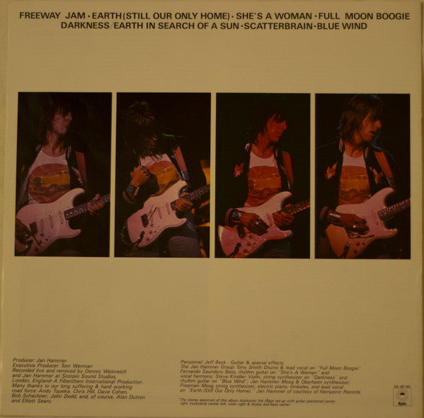 Jeff Beck - Live (Vinyl, LP, Album, Reissue, Stereo)
