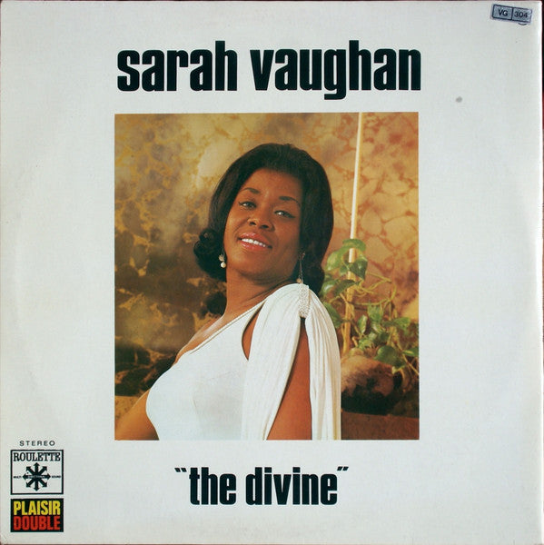 Sarah Vaughan - The Divine (2xVinyl, LP, Compilation, Stereo) Very Good (VG) / Very Good (VG)