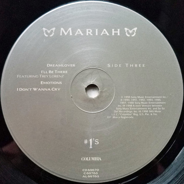 Mariah Carey - #1's (Vinyl, LP, Compilation)
