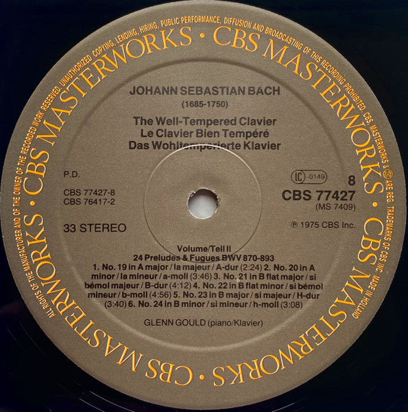 Johann Sebastian Bach - Das Wohltemperierte Klavier BWV 846-893 = T...