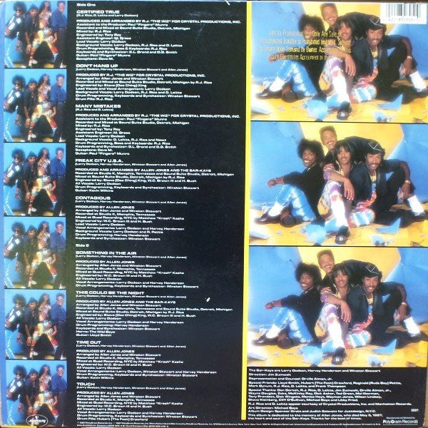 Bar-Kays - Contagious (Vinyl, LP, Album, Stereo) Very Good (VG) / Very Good (VG)
