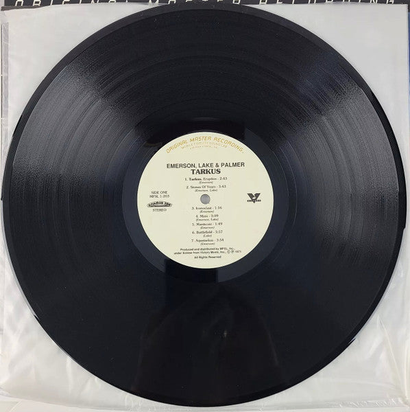 Emerson, Lake & Palmer - Tarkus (Vinyl, LP, Album, Limited Edition, Numbered, Reissue, Remastered, Stereo) Mint (M) / Mint (M)