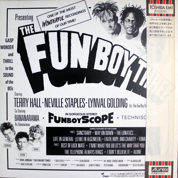 Fun Boy Three - The Fun Boy Three (Vinyl, LP, Album, Promo) Very Good Plus (VG+) / Very Good Plus (VG+)