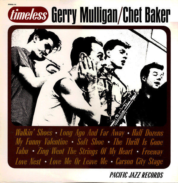 Gerry Mulligan - Timeless (Vinyl, LP, Compilation, Reissue, Stereo) Very Good (VG) / Very Good (VG)