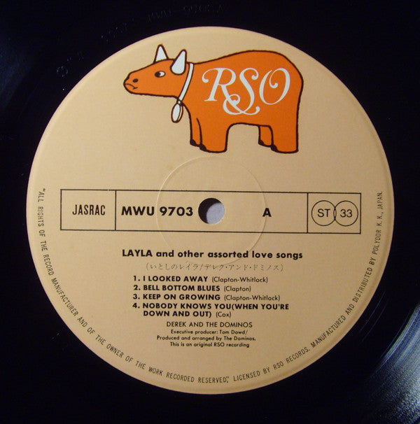 Derek & The Dominos - Layla And Other Assorted Love Songs (Vinyl, L...