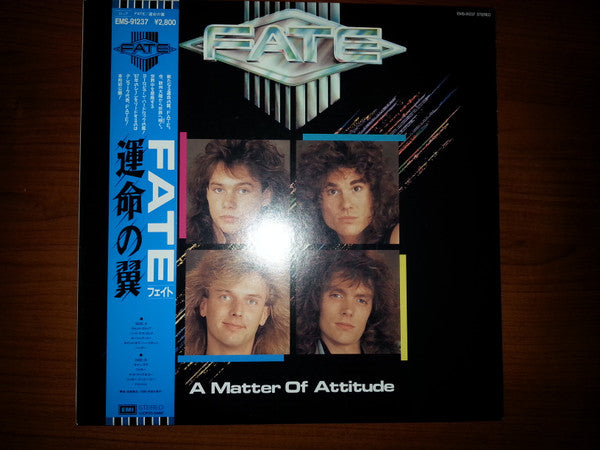 Fate (5) - A Matter Of Attitude (Vinyl, LP, Album, Promo) Very Good (VG) / Very Good (VG)