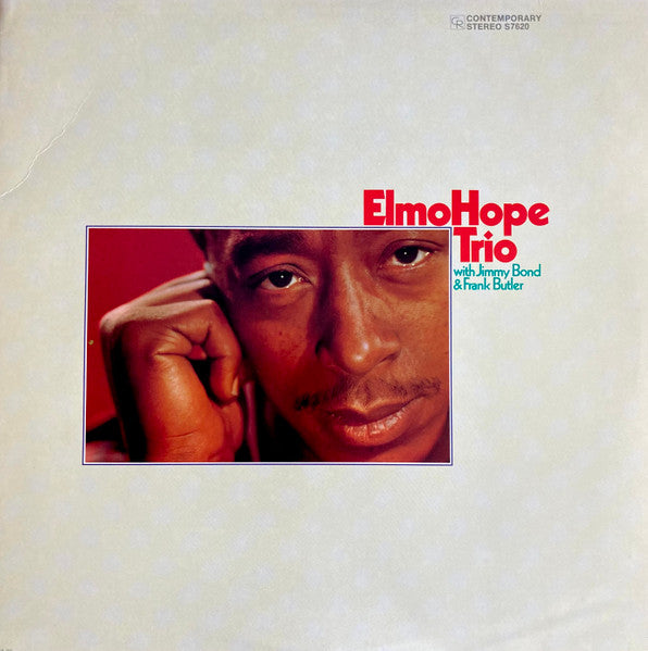 Elmo Hope Trio - With Jimmy Bond & Frank Butler (Vinyl, LP, Album, Reissue, Remastered) Very Good Plus (VG+) / Very Good (VG)