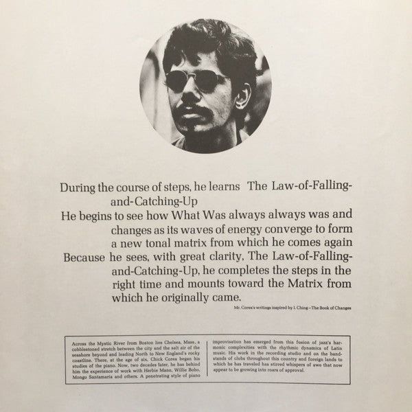 Chick Corea - Now He Sings, Now He Sobs (Vinyl, LP, Album, Reissue)