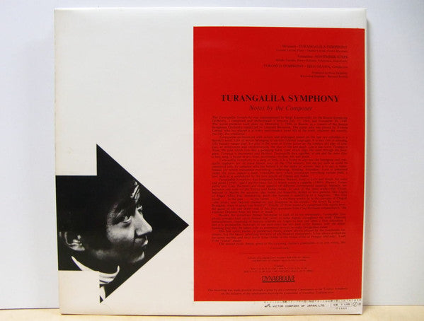 Olivier Messiaen - Turangalîla Symphony / November Steps (2xVinyl, LP, Stereo) Good Plus (G+) / Very Good (VG)