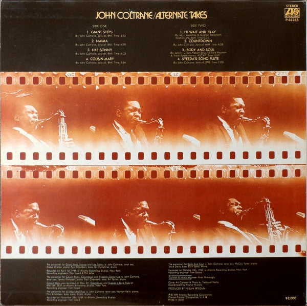 John Coltrane - Alternate Takes (Vinyl, LP, Album)