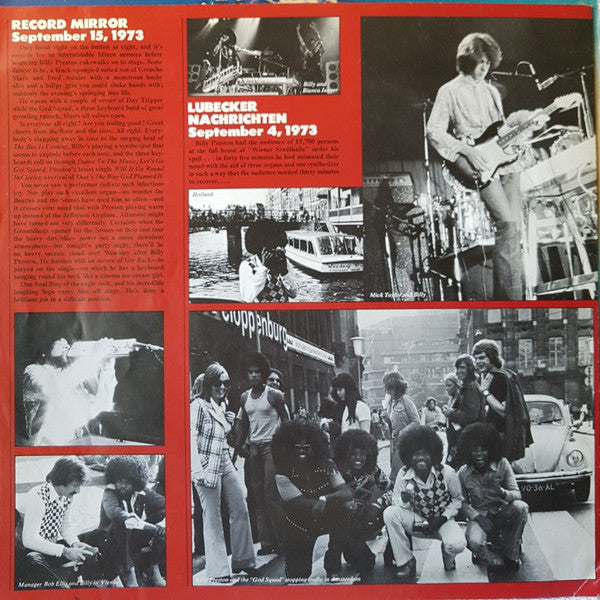 Billy Preston - Live European Tour (Vinyl, LP, Album)