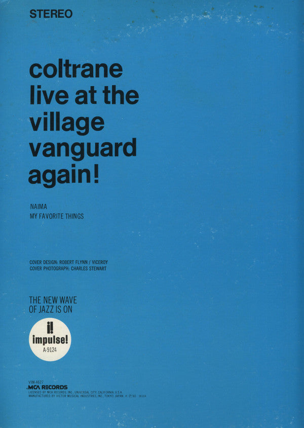 John Coltrane - Live At The Village Vanguard Again! (Vinyl, LP, Alb...