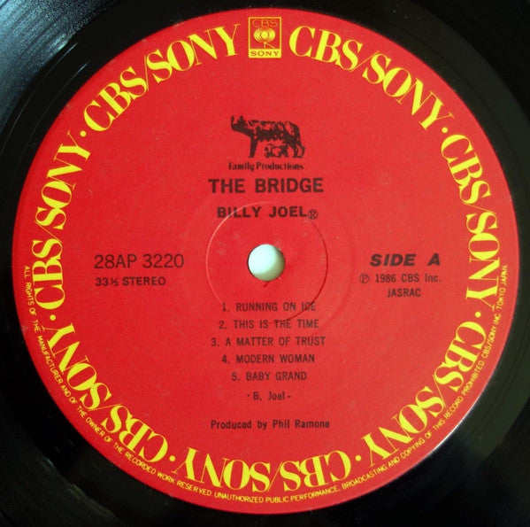 Billy Joel - The Bridge (Vinyl, LP, Album)