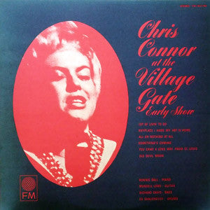 Chris Connor - At The Village Gate (Vinyl, LP, Album, Reissue)