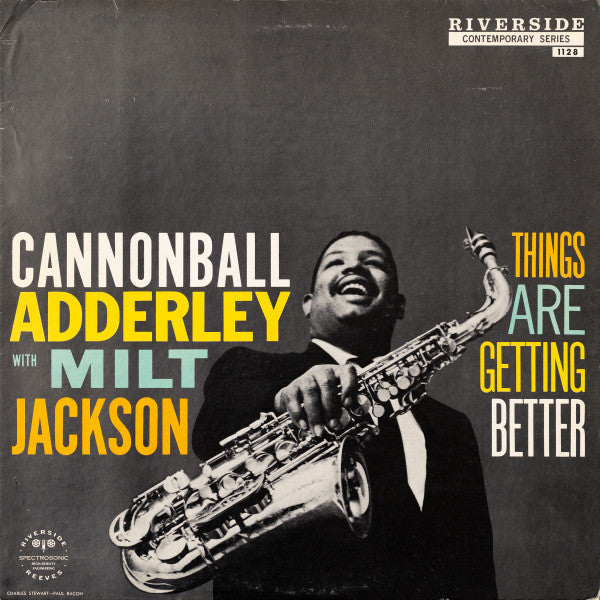 Cannonball Adderley - Things Are Getting Better (Vinyl, LP, Album, Reissue, Stereo) Very Good Plus (VG+) / Near Mint (NM or M-)
