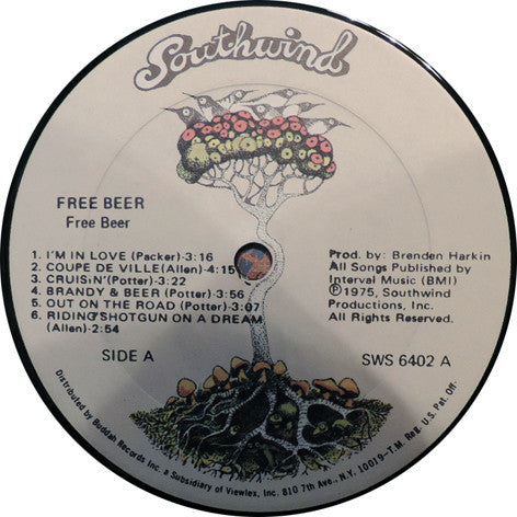 Free Beer (2) - Free Beer (Vinyl, LP, Album) Very Good Plus (VG+) / Very Good (VG)