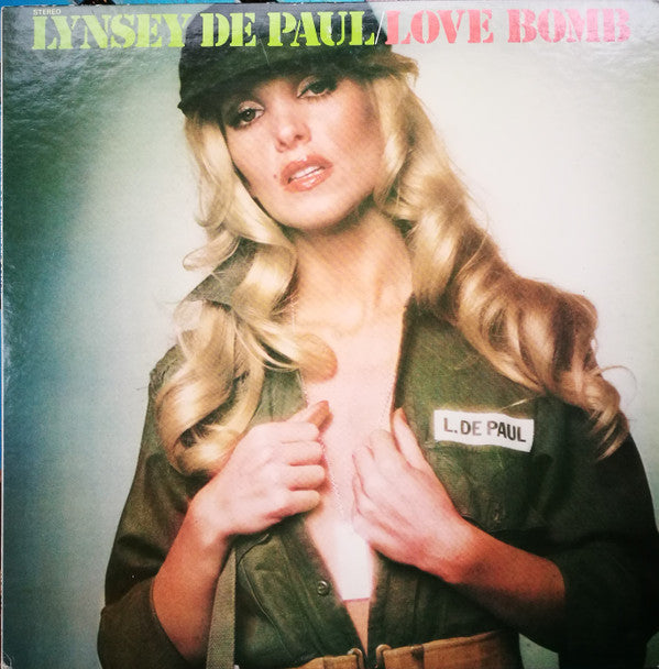 Lynsey De Paul - Love Bomb (Vinyl, LP, Album, Stereo) Very Good Plus (VG+) / Very Good (VG)