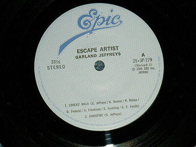 Garland Jeffreys - Escape Artist (Vinyl, Vinyl, LP, Album, 7", 33 ⅓ RPM, EP) Very Good Plus (VG+) / Very Good Plus (VG+)
