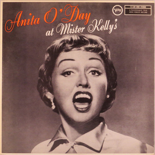 Anita O'Day - At Mister Kelly's (Vinyl, LP, Album, Stereo) Very Good (VG) / Good (G)