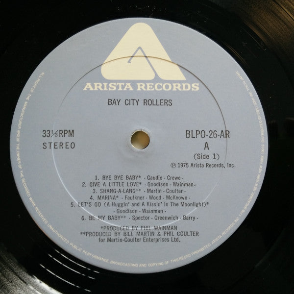 Bay City Rollers - Bay City Rollers (Vinyl, LP, Compilation) Very Good (VG) / Very Good Plus (VG+)