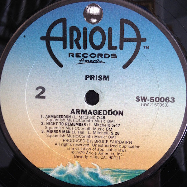 Prism (7) - Armageddon (Vinyl, LP, Album, Stereo) Good Plus (G+) / Very Good Plus (VG+)