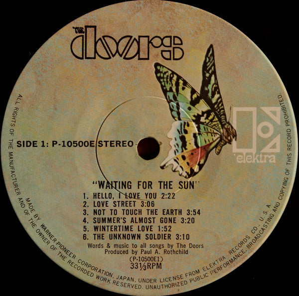 The Doors - Waiting For The Sun (Vinyl, LP, Album, Reissue, Stereo)