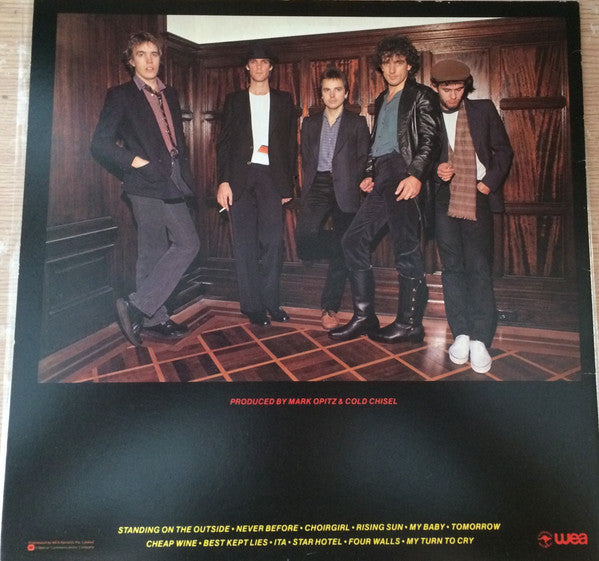 Cold Chisel - East (Vinyl, LP, Album, Promo) Very Good Plus (VG+) / Good Plus (G+)