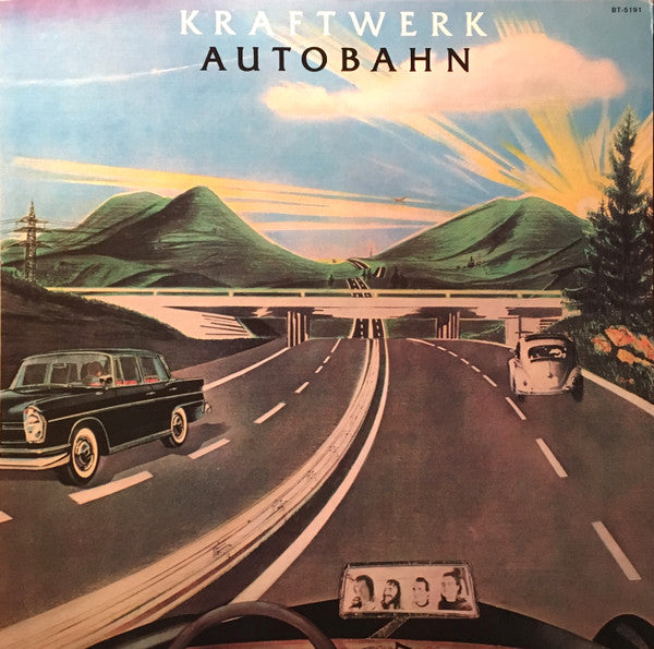 Kraftwerk - Autobahn = アウトバーン (Vinyl, LP, Album, Reissue) Very Good Plus (VG+) / Very Good (VG)