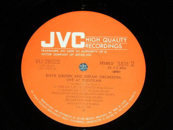 Dave Grusin - Live At Budokan (Vinyl, LP, Album)