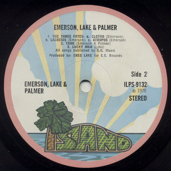 Emerson, Lake & Palmer - Emerson, Lake & Palmer (Vinyl, LP, Album, Repress, Stereo) Very Good (VG) / Very Good (VG)