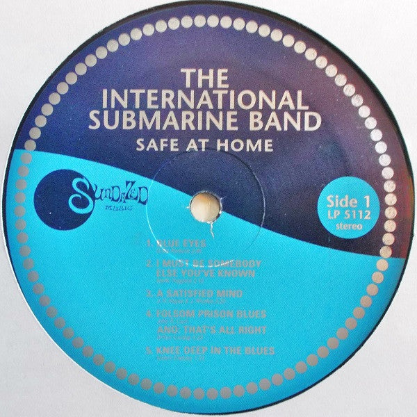 The International Submarine Band - Safe At Home (Vinyl, LP, Album, Reissue, Stereo) Mint (M) / Mint (M)