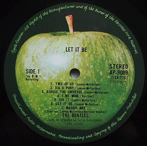 The Beatles - Let It Be (Vinyl, LP, Album, Stereo)