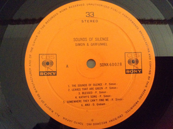 Simon & Garfunkel - Sounds Of Silence (Vinyl, LP, Album, Stereo) Good Plus (G+) / Very Good (VG)