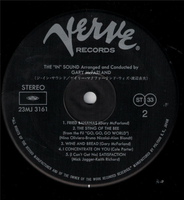 Gary McFarland - The In Sound (Vinyl, LP, Album, Reissue, Stereo) Very Good Plus (VG+) / Very Good (VG)