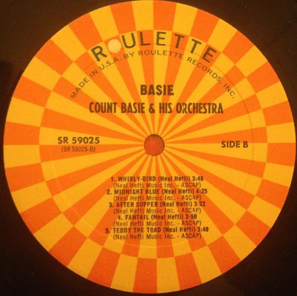 Count Basie Orchestra - Basie (Vinyl, LP, Album, Repress) Good Plus (G+) / Very Good (VG)