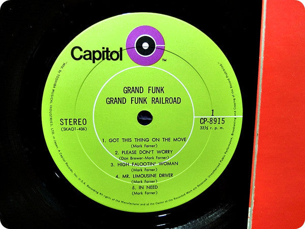 Grand Funk Railroad - Grand Funk (Vinyl, LP, Album, Stereo) Good Plus (G+) / Very Good (VG)
