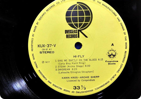 Karin Krog - Hi-Fly (Vinyl, LP, Album)