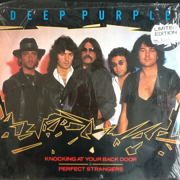 Deep Purple - Knocking At Your Back Door / Perfect Strangers (Vinyl, 12", 33 ⅓ RPM, 45 RPM, Limited Edition, Numbered) Very Good (VG) / Very Good (VG)