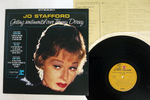 Jo Stafford - Getting Sentimental Over Tommy Dorsey (Vinyl, LP, Album, Stereo) Very Good (VG) / Very Good (VG)