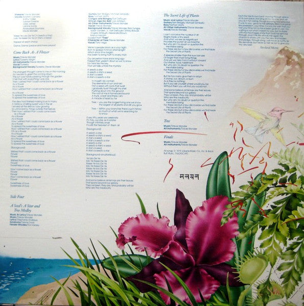 Stevie Wonder - Stevie Wonder's Journey Through The Secret Life Of Plants (2xVinyl, LP, Album) Very Good (VG) / Very Good (VG)