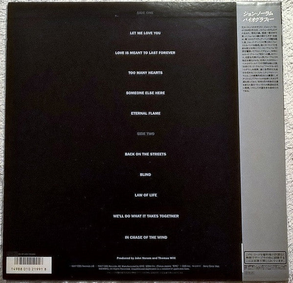 John Norum - Total Control (Vinyl, LP, Album) Very Good (VG) / Very Good Plus (VG+)
