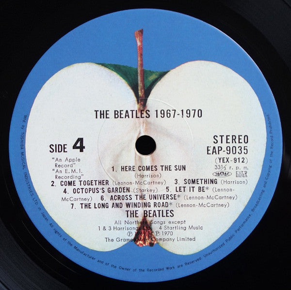 The Beatles - 1967-1970 (2xVinyl, LP, Compilation, Stereo) Good Plus (G+) / Very Good (VG)