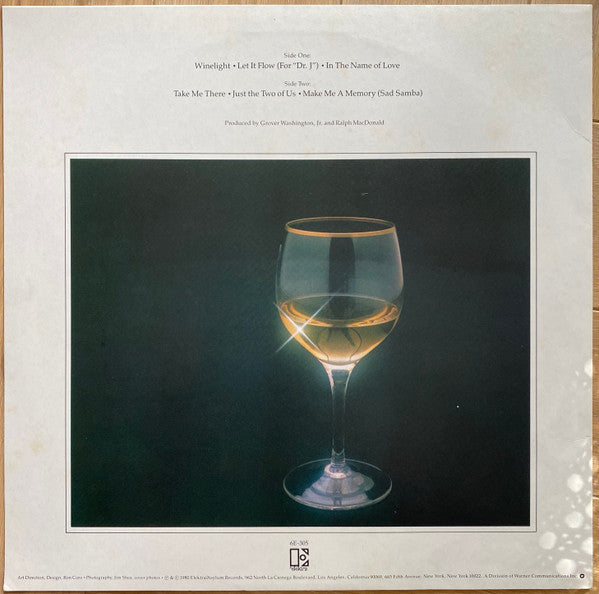 Grover Washington, Jr. - Winelight (Vinyl, LP, Album)