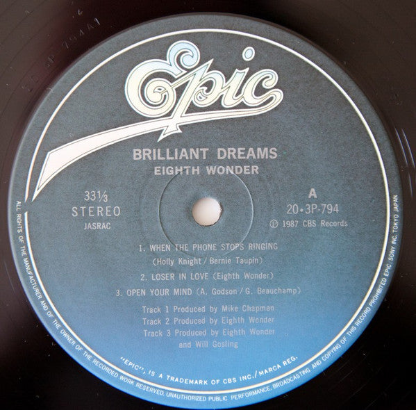 Eighth Wonder - Brilliant Dreams = ブリリアント・ドリームス (Vinyl, LP, Mini-Al...
